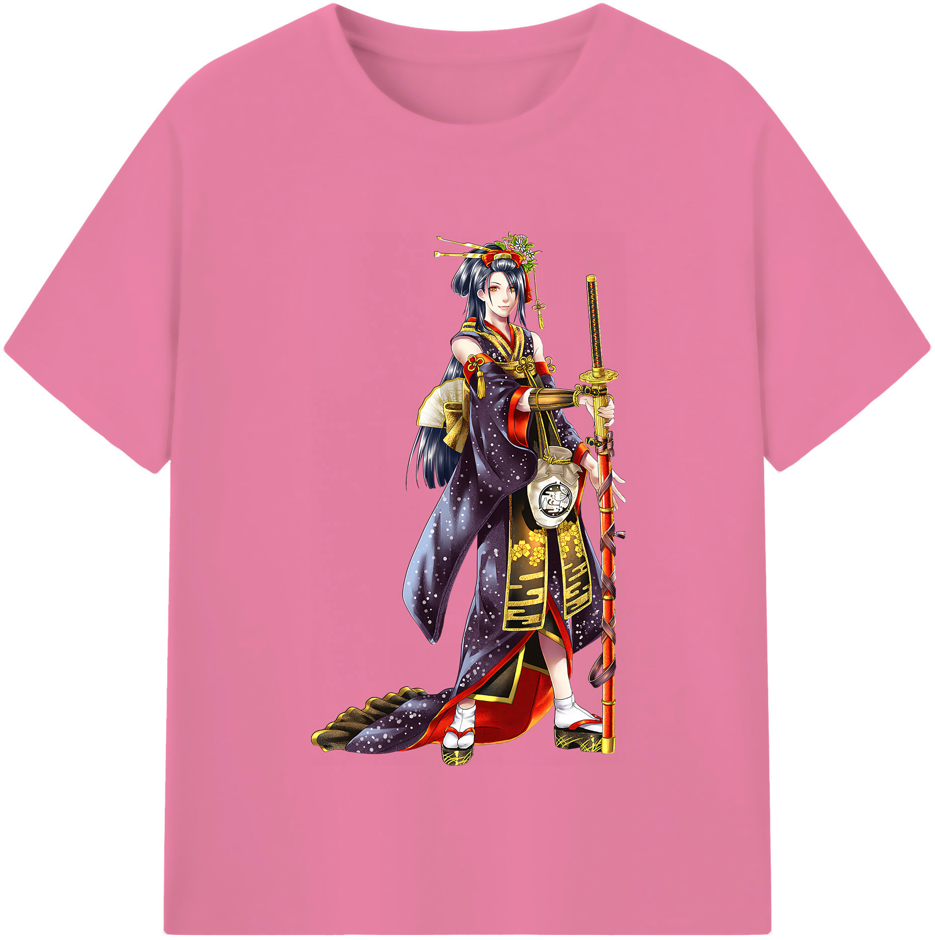 （画像用） 刀剣乱舞 Touken Ranbu 綿100％半袖Tシャツ（フロントプリント）
